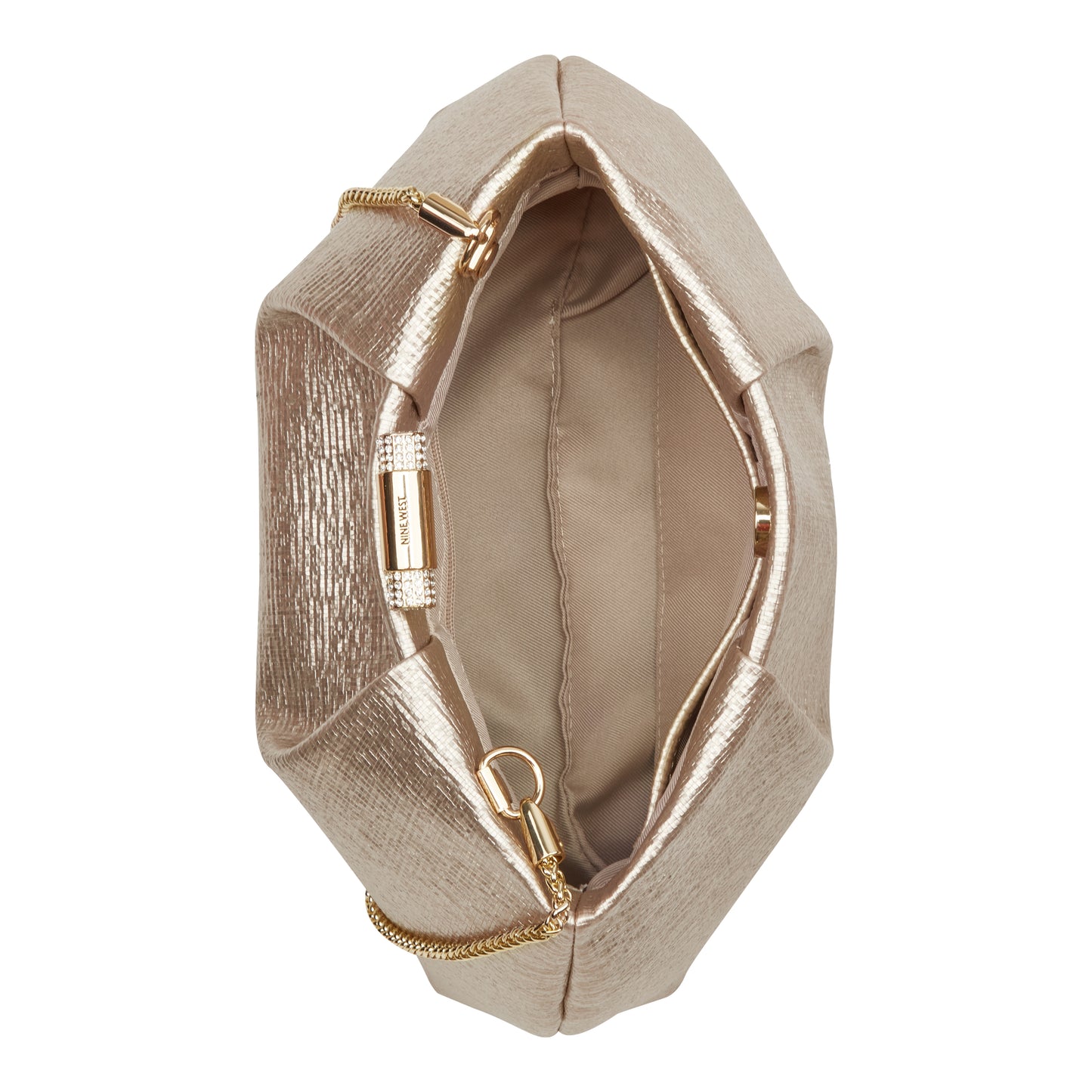 Cartera Clutch Cramer Dorado