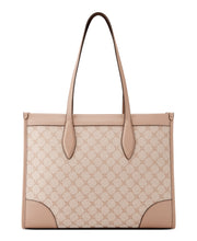 Kyelle Jet Set Tote Blushing Logo