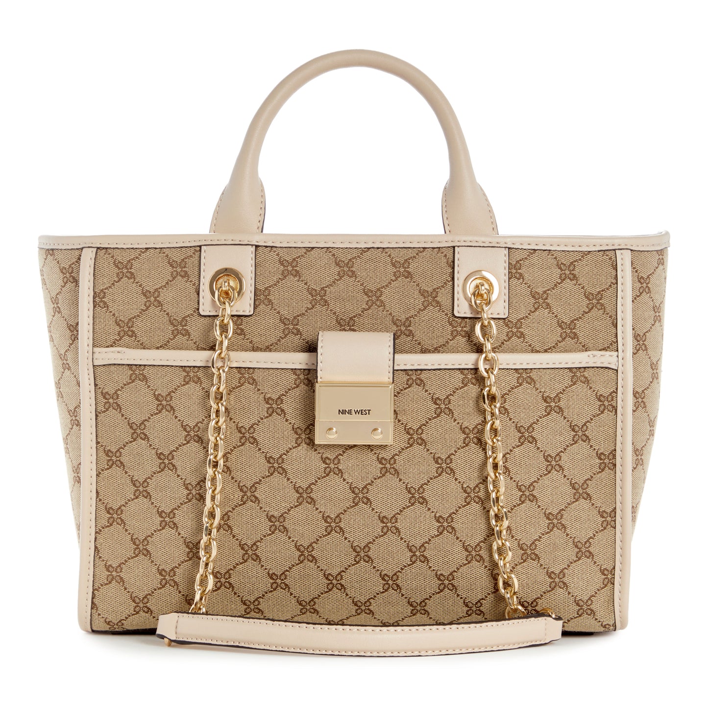 Tote Allington Mocha Logo/Beige