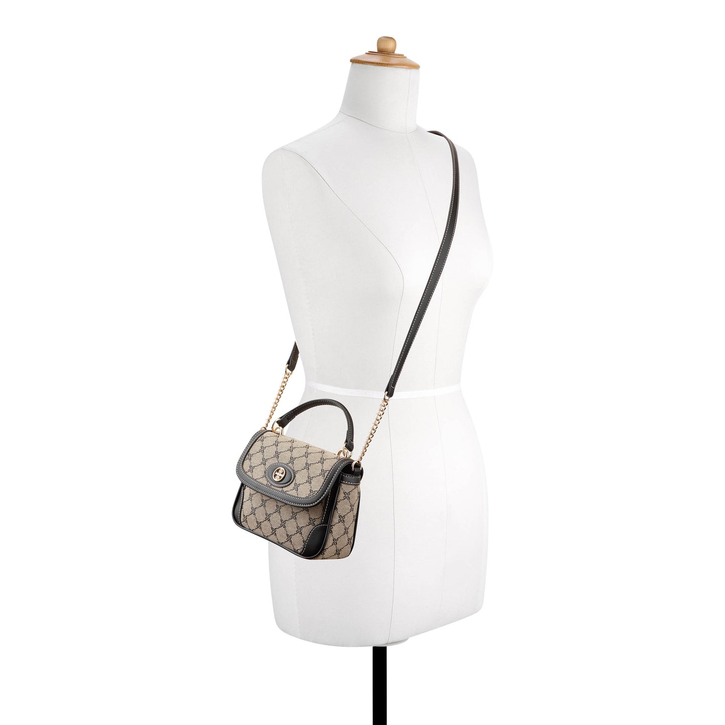 Cartera Top Innes Nude/Negro