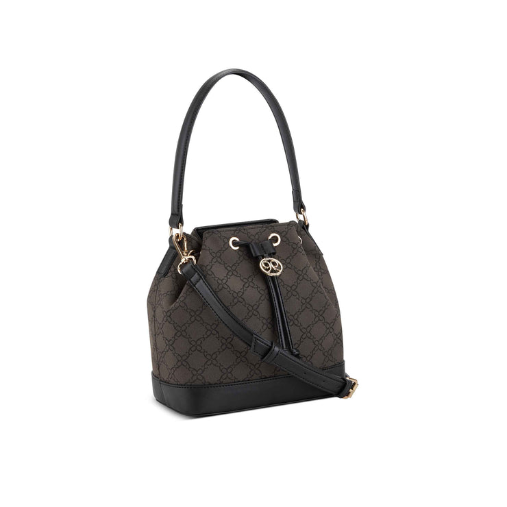 Rowen Mini Bucket Crossbody Black