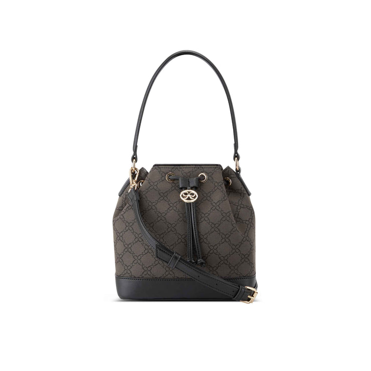 Rowen Mini Bucket Crossbody Black