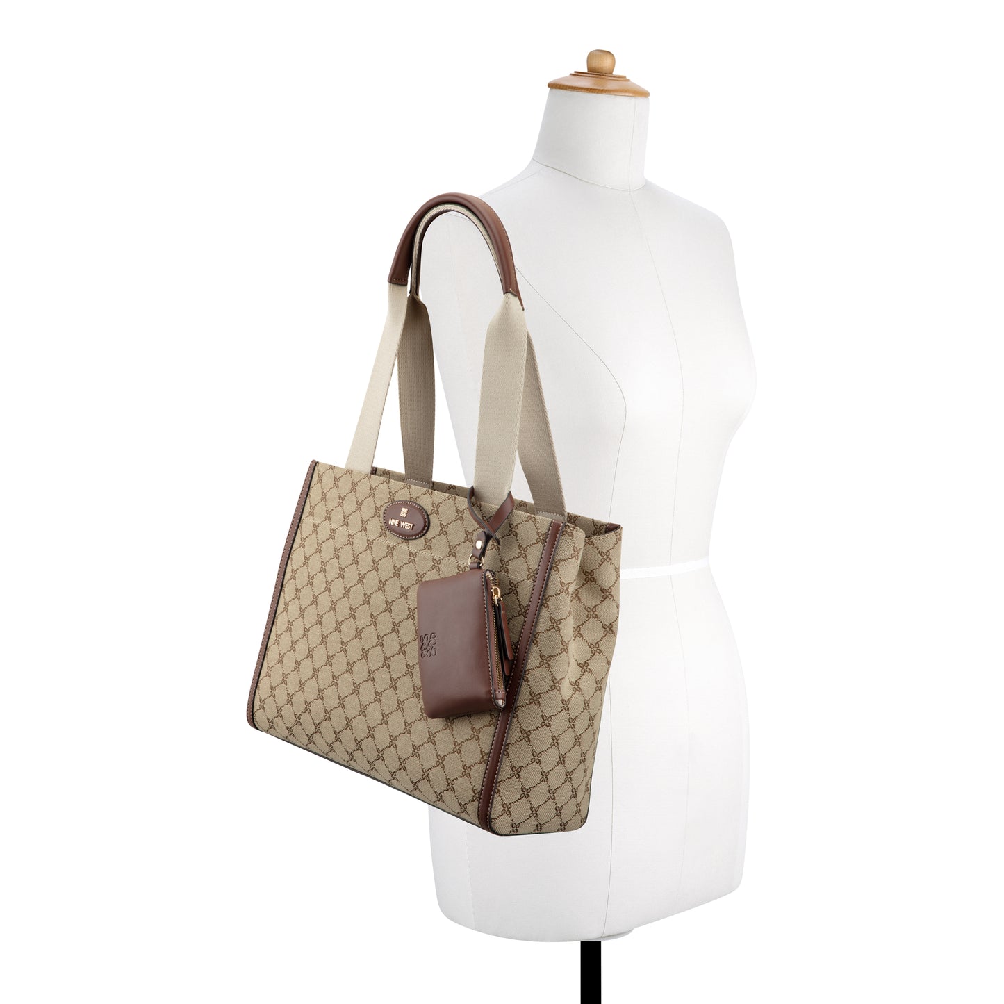 Cartera Tote Pyper Crema