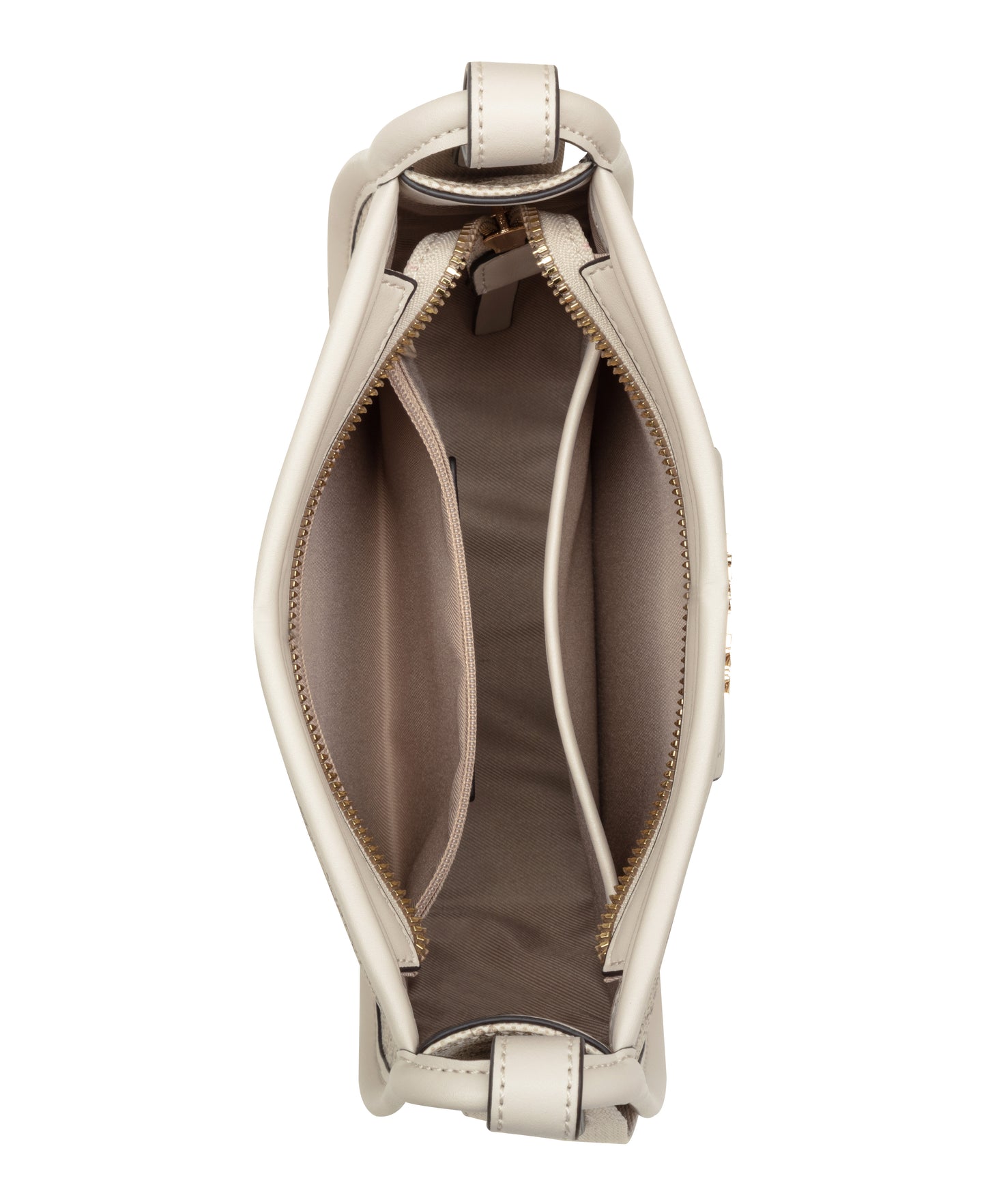 Cartera Nine West Calliope Small Crossbody-Mushroom Logo/Milk