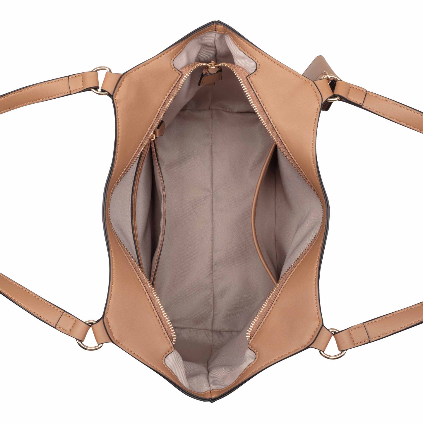 Cartera  Tote Joani Camel