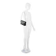 Foster Mini Flap Shoulder Bag Black