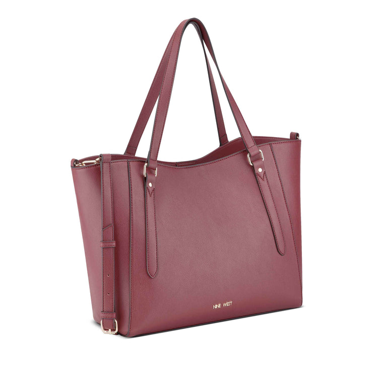 Jordii Trap Tote Claret