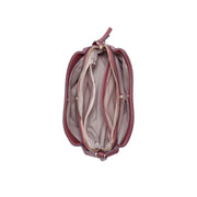 Kamari Mini Dome Crossbody Claret