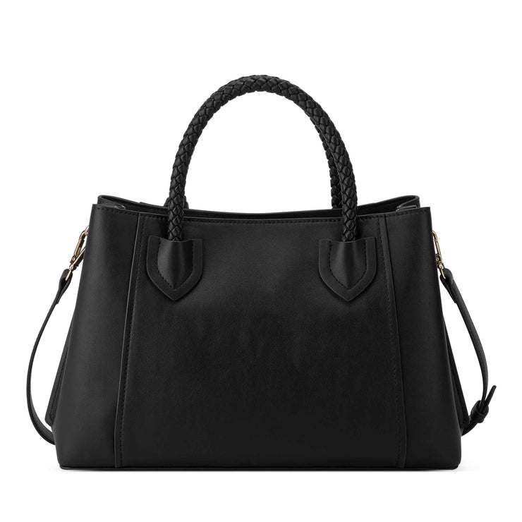 Dinah Jet Set Satchel Black