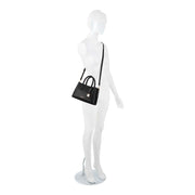 Dinah Mini Jet Set Satchel Black