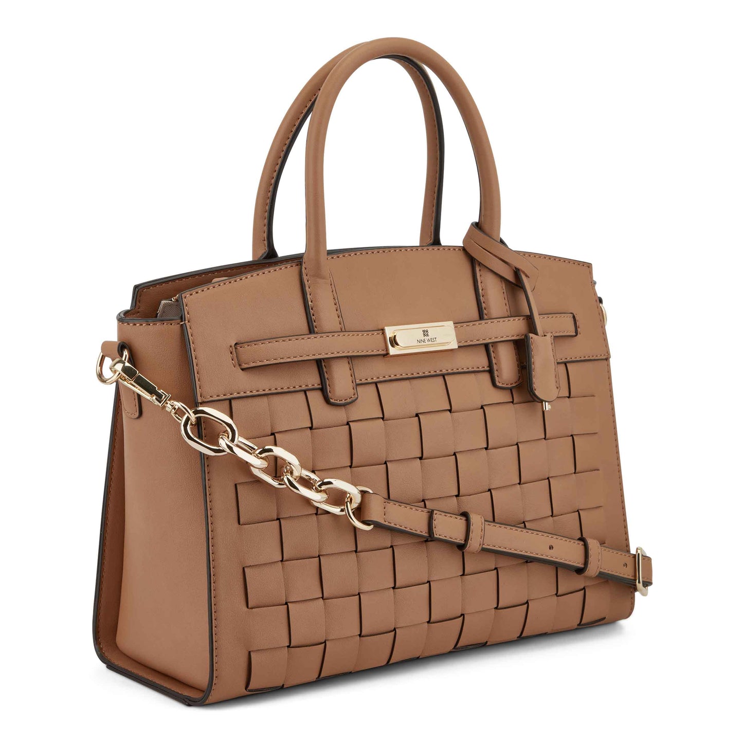 Jetset Satchel Dax Dark Camel