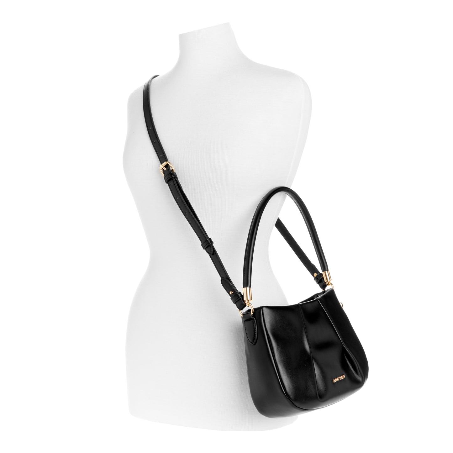 Cartera Crossbody Top Elin Negro