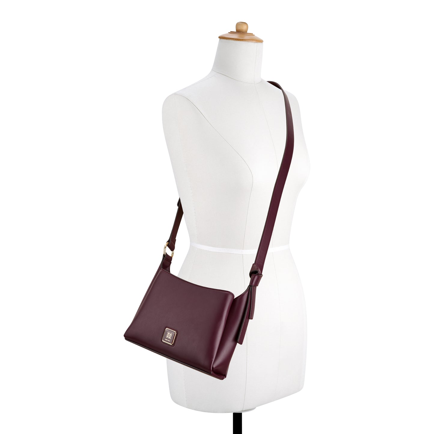 Cartera Crossbody Lyra Vino