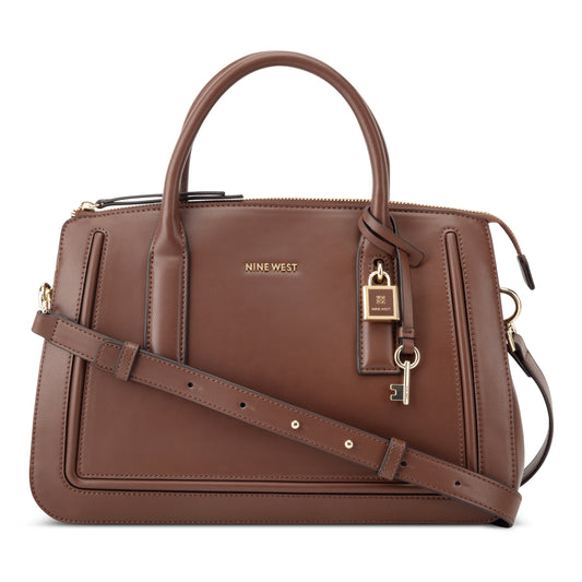 Cartera Satchel Tenely Chocolate
