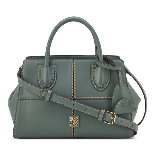 Cartera Satchel Paxtin1 Verde
