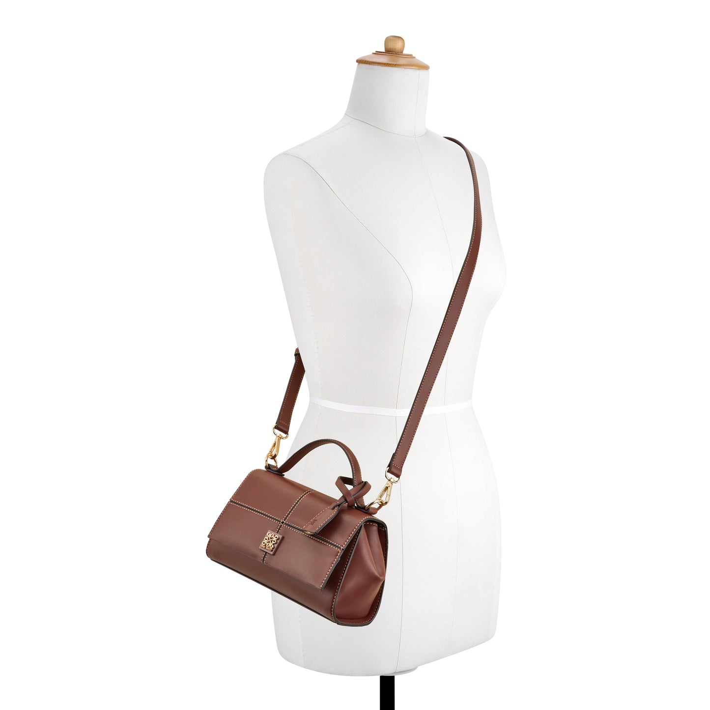 Cartera Crossbody Paxtin3 Marron