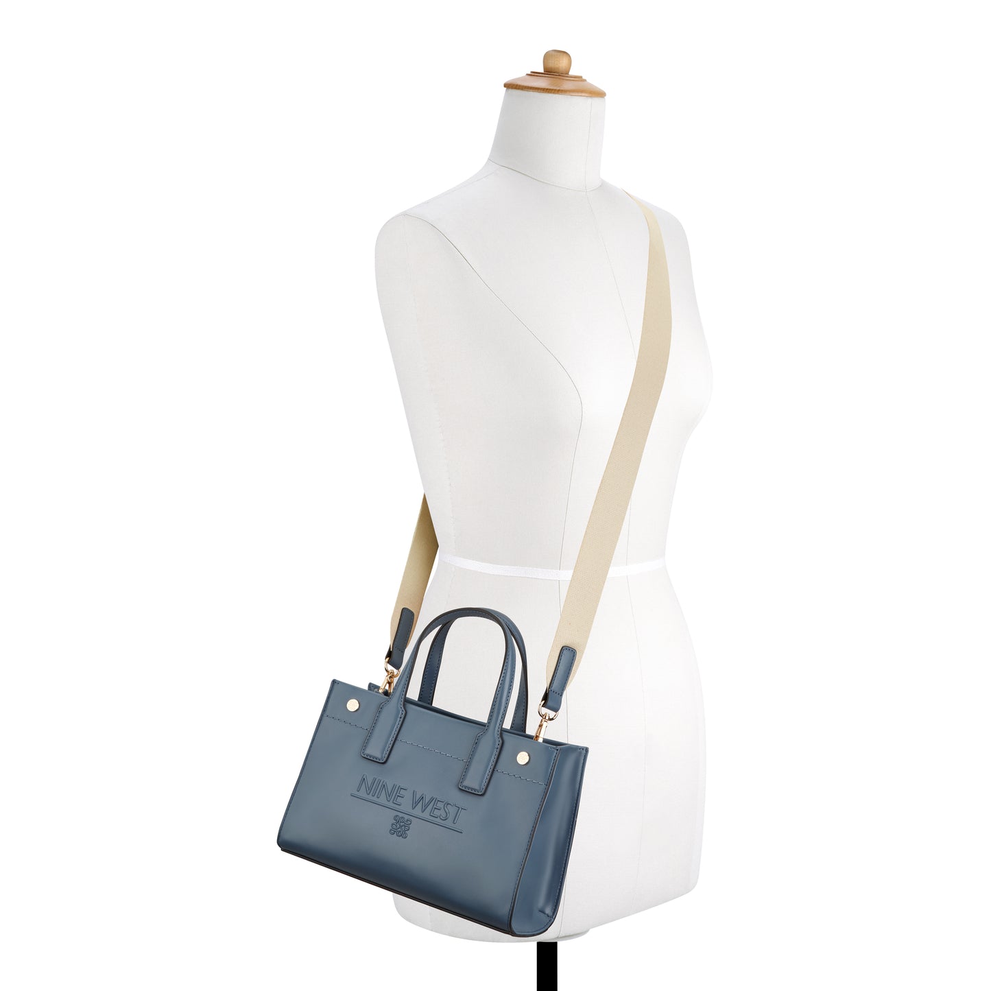 Cartera Tote Pauline Azul