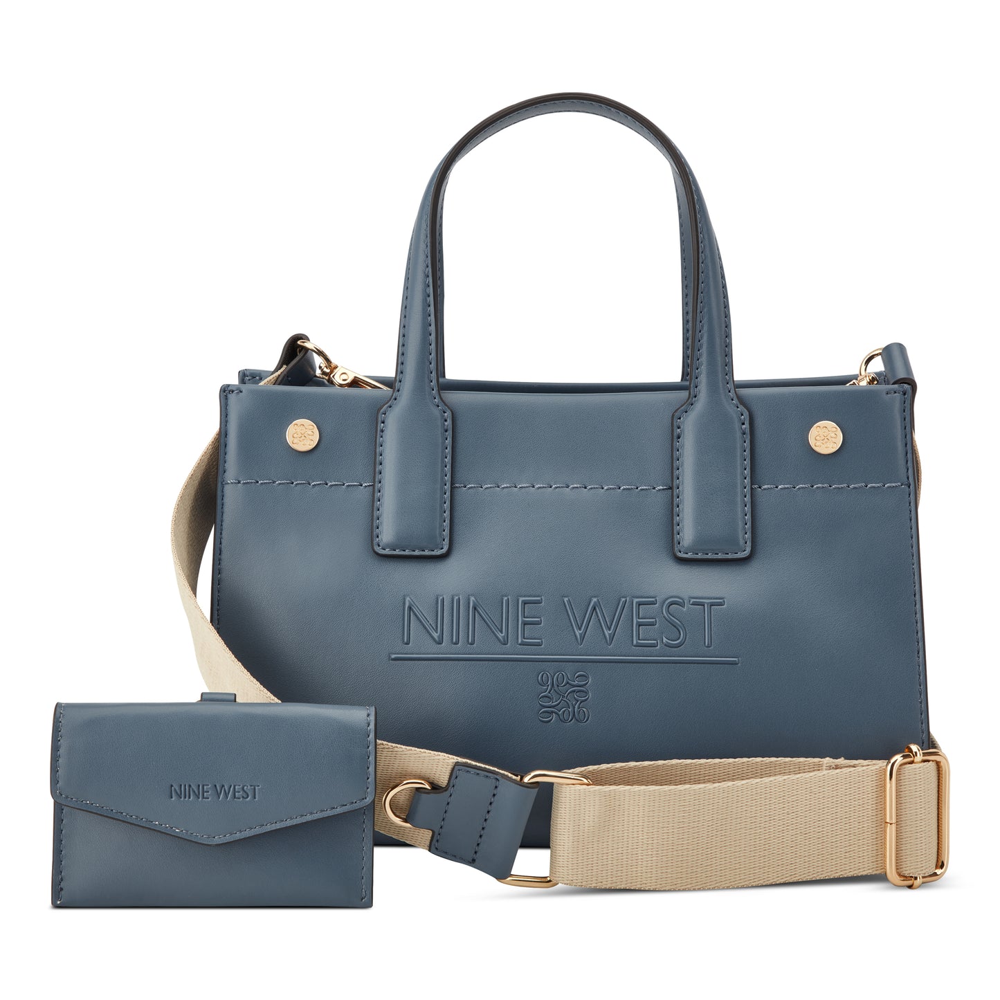 Cartera Tote Pauline Azul