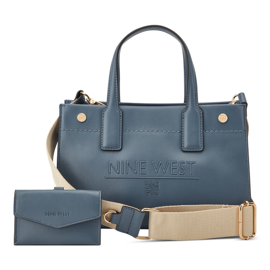 Cartera Tote Pauline Azul