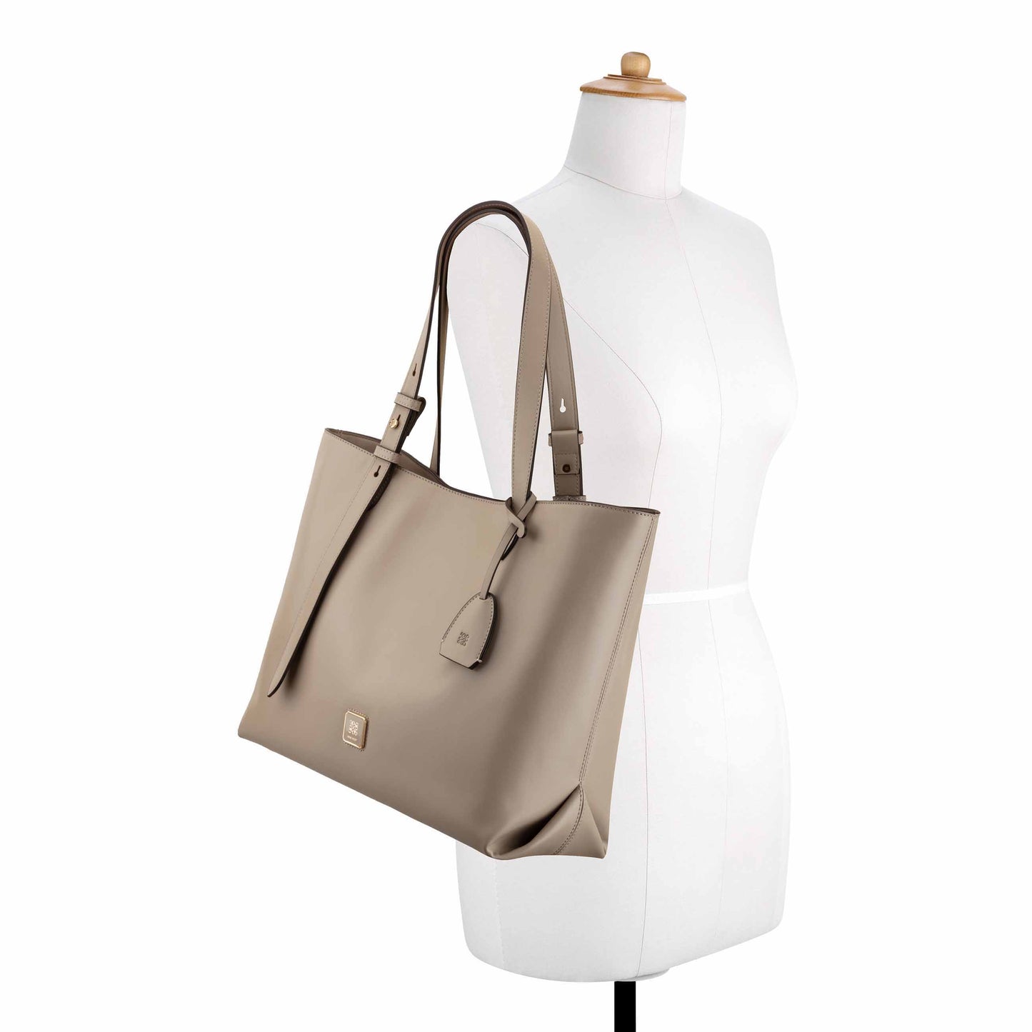 Cartera  Tote Laramie Gris