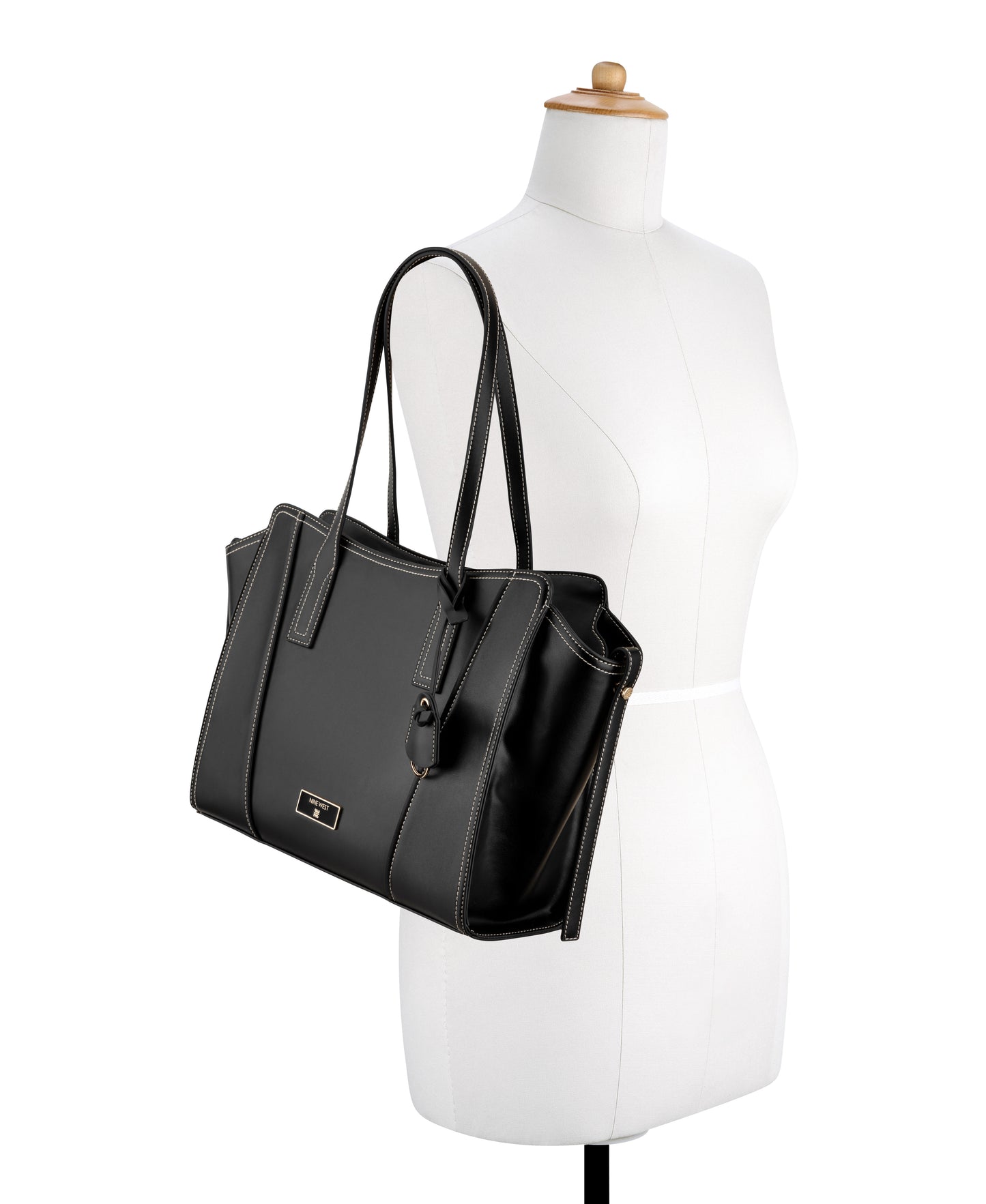 Cartera Nine West Fleura Tote-Black