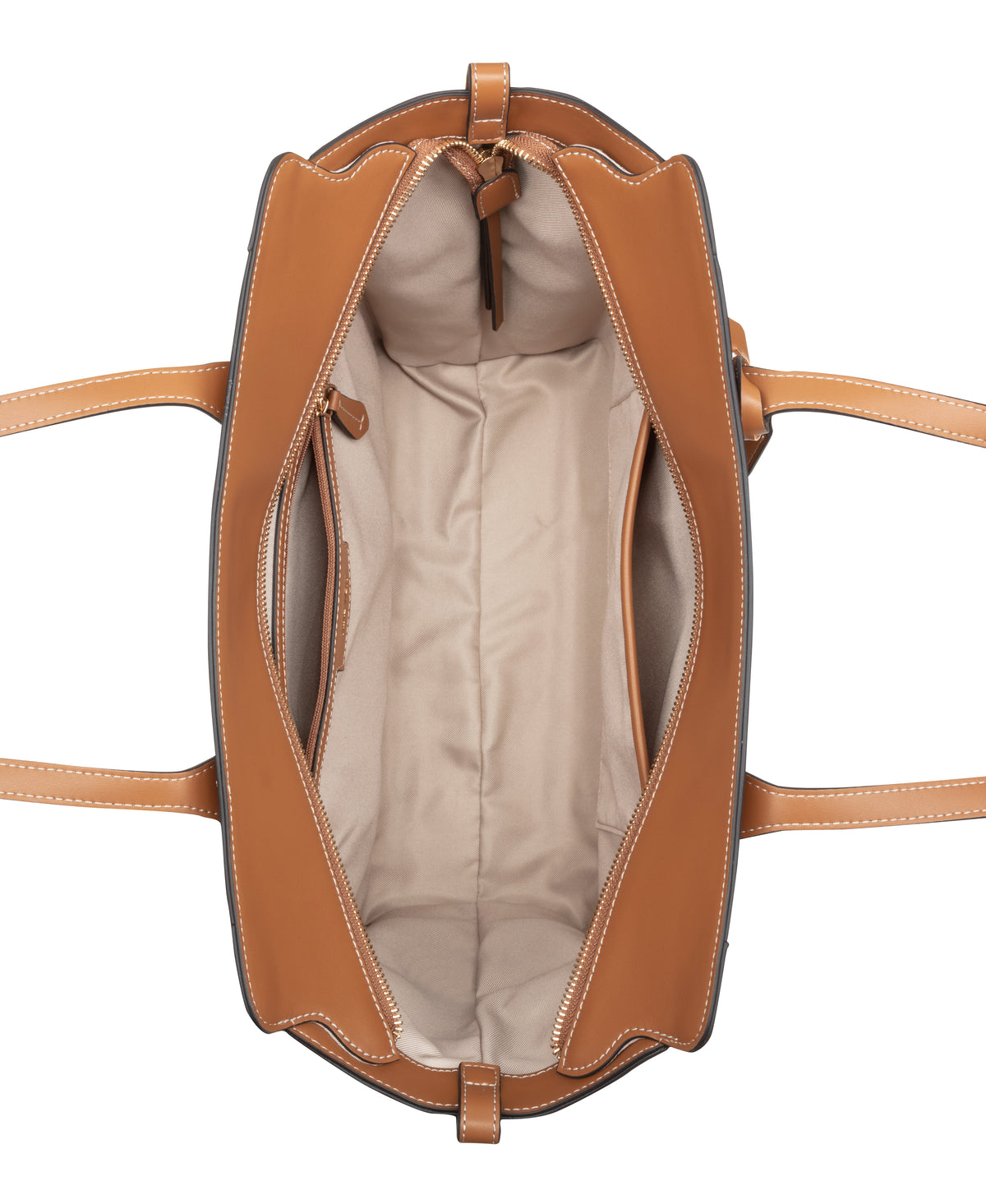 Cartera Nine West Fleura Tote-Brandy
