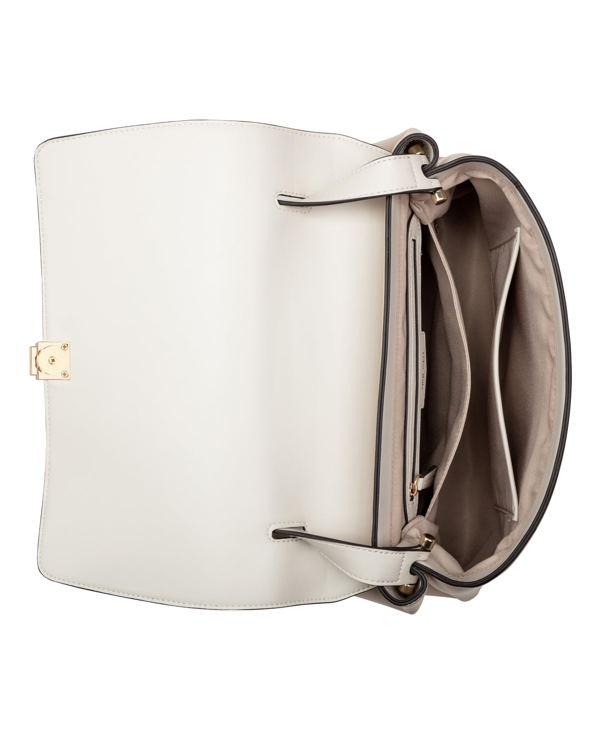 Cartera Nine West Elowyn Lrg Flap Shoulder Bag-Fawn/Milk