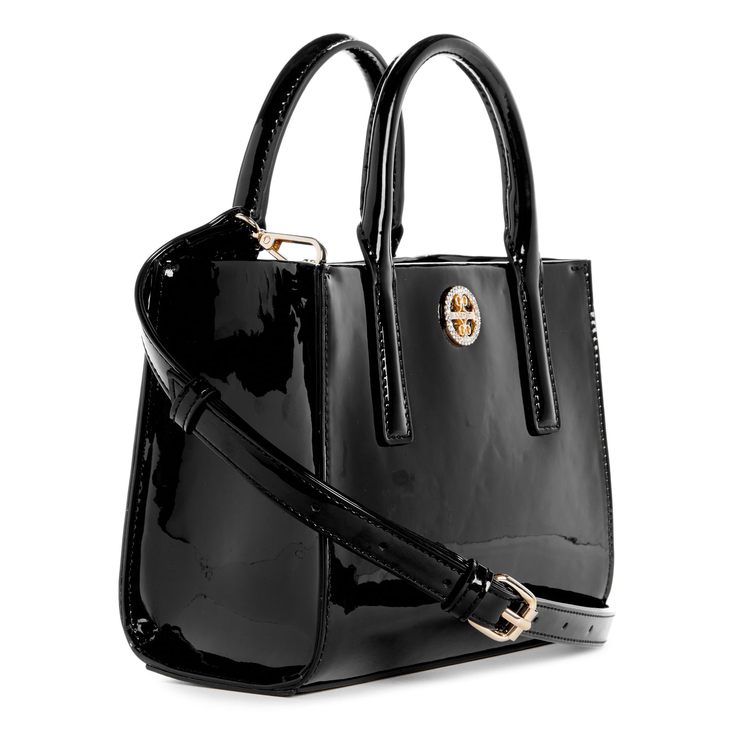 Cartera Tote Crossbody Maylee Negro