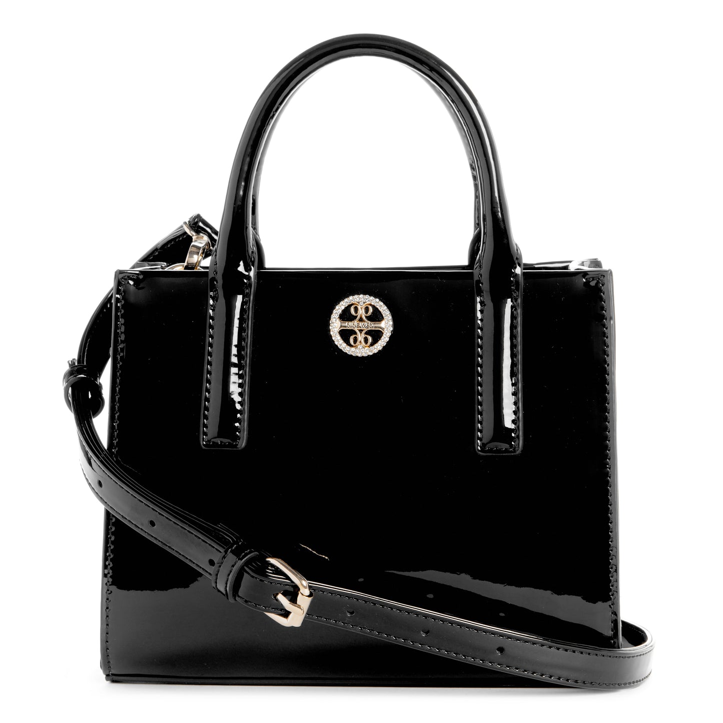 Cartera Tote Crossbody Maylee Negro