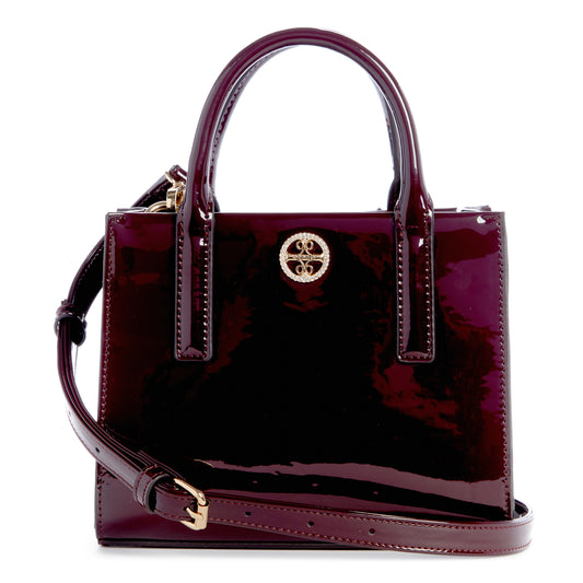 Cartera Tote Crossbody Maylee Rojo Vino