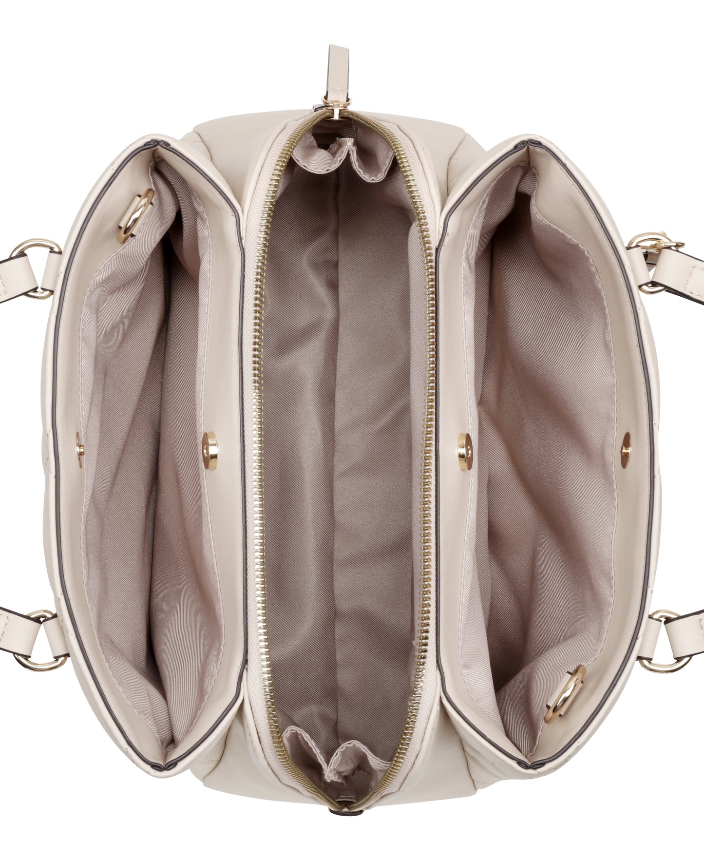 Cartera Satchel Meilani Crema