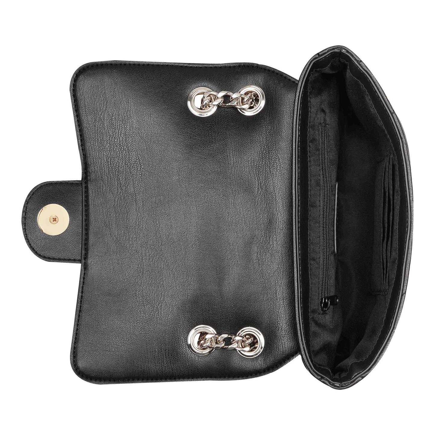 Cartera Flap Meilani Negro