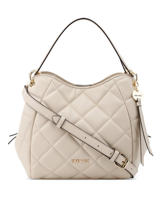Cartera Top Handle Meara Crema