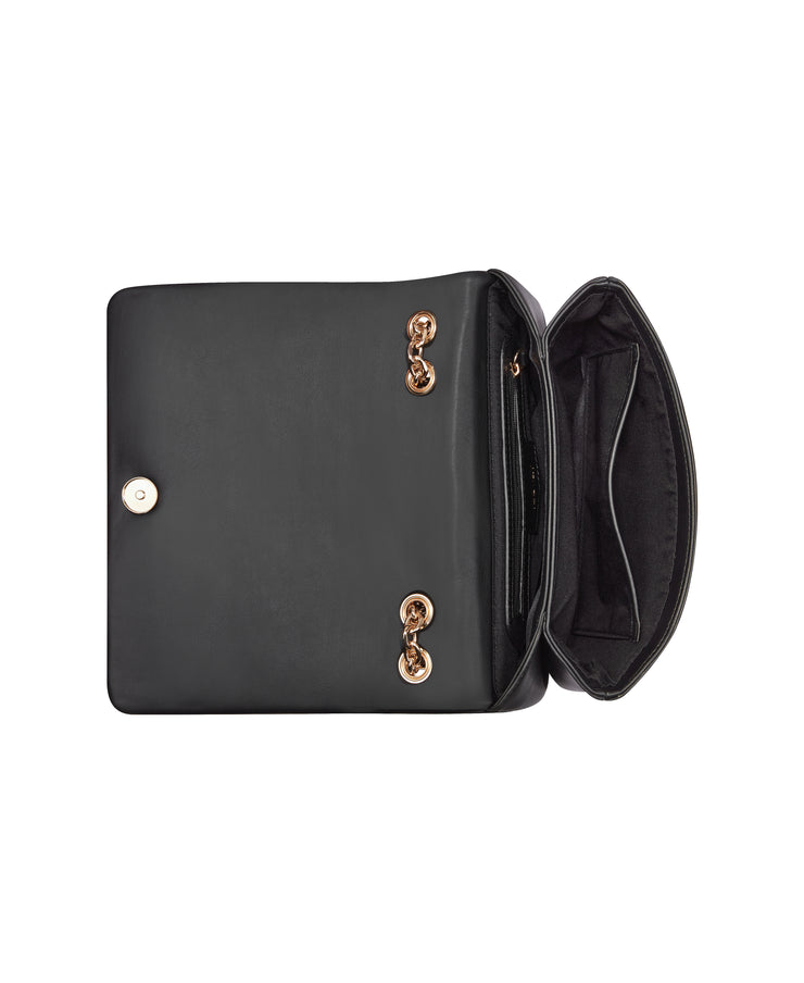 Aurelie Convertible Xbody Flap Black