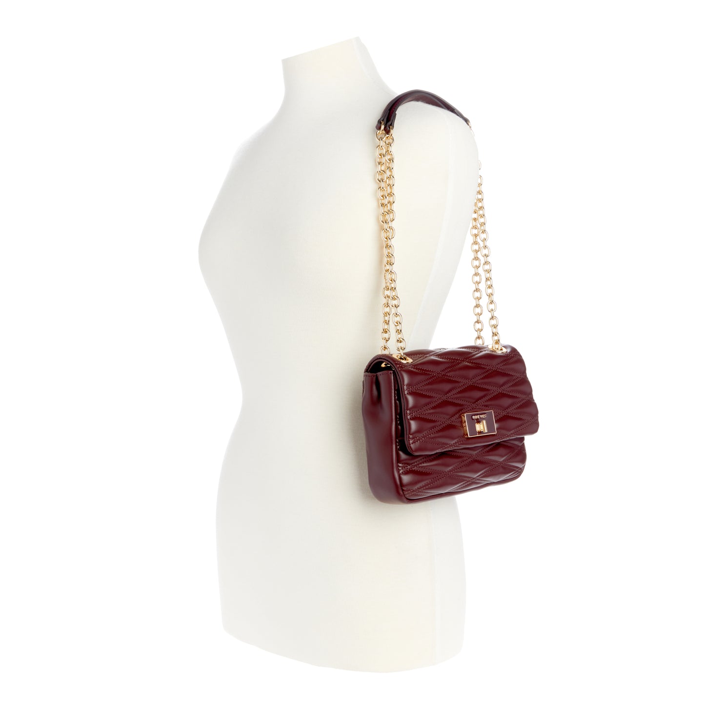 Cartera Convertible Xbody Aviva Rojo Vino