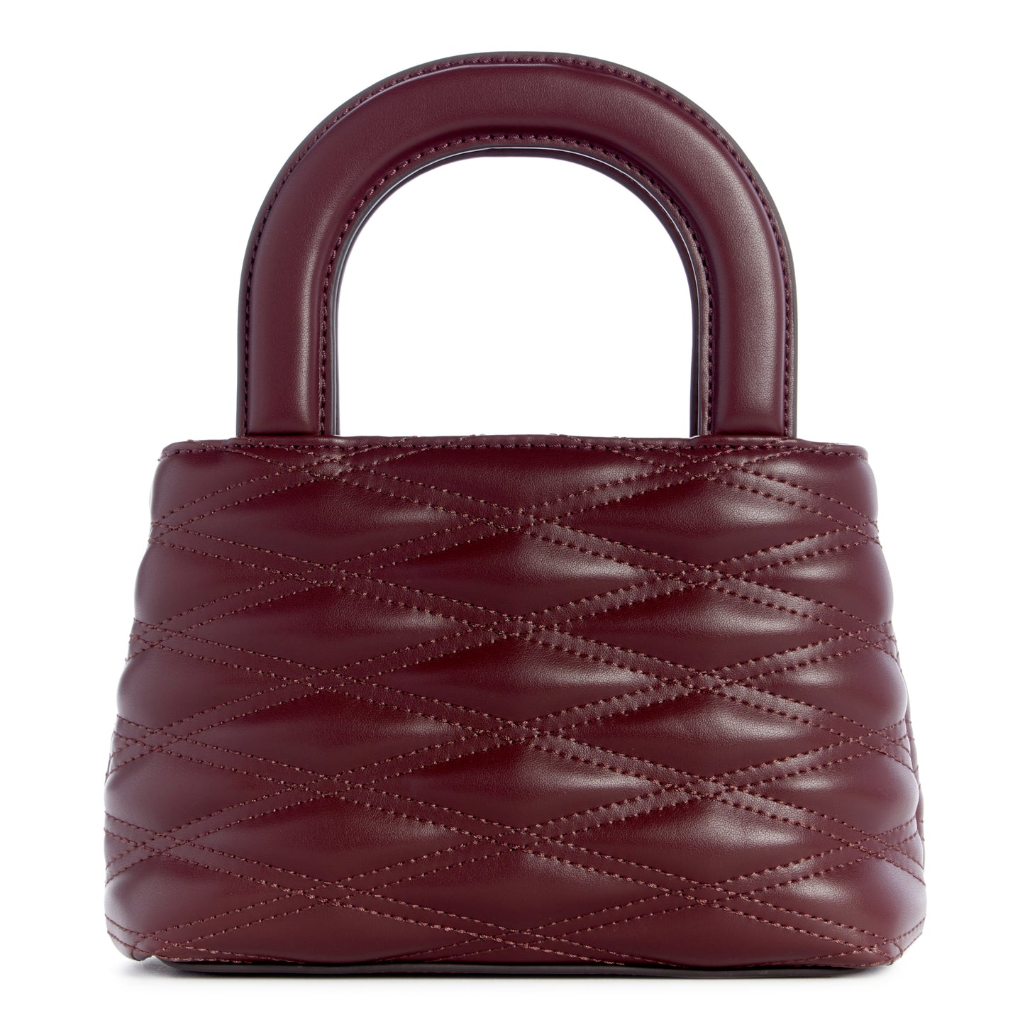 Cartera Mini Satchel Aviva Rojo Vino