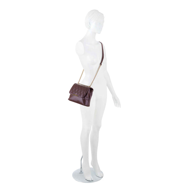 Peetra Convertible Shoulder Merlot