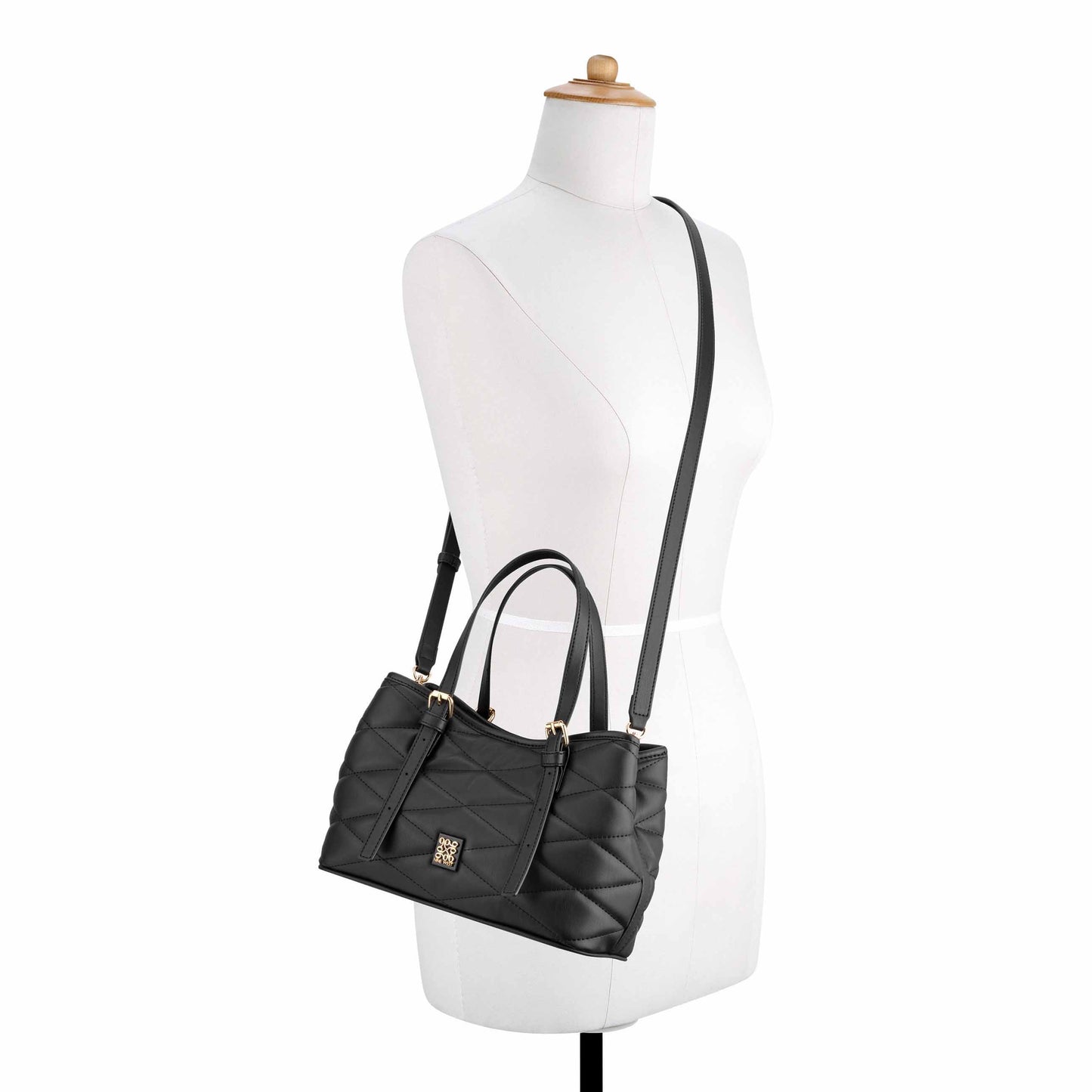 Cartera  Satchel Anders Negro