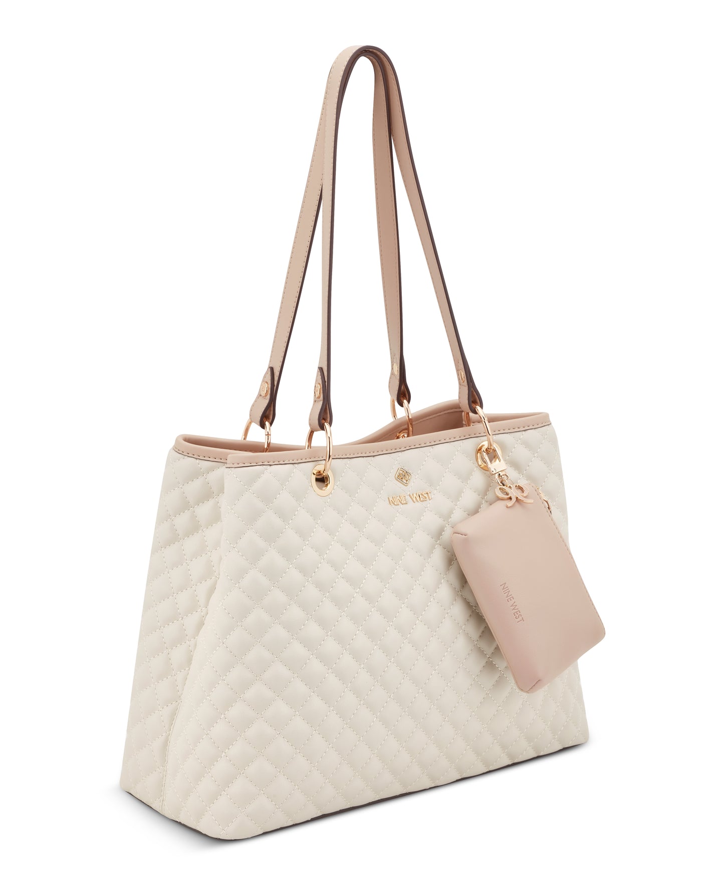 Cartera Nine West Allona Shopper-Milk/Fawn