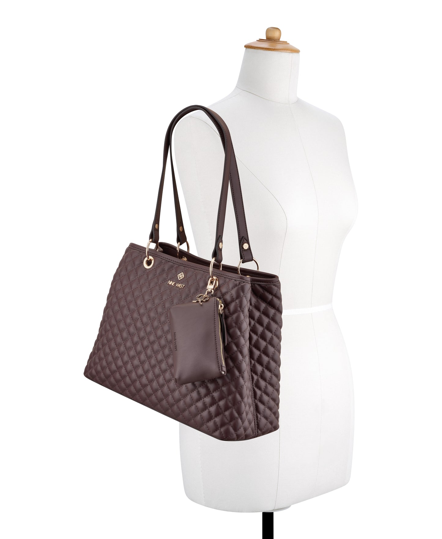Cartera Nine West Allona Shopper-Raisin