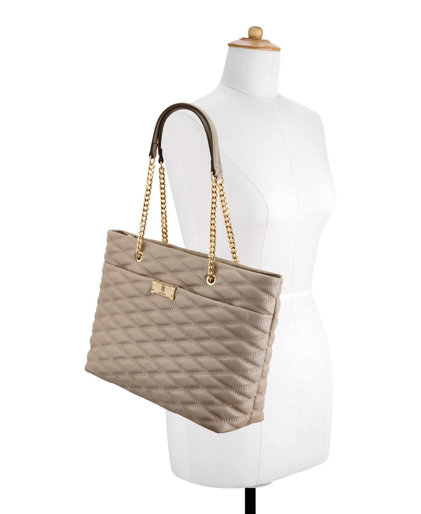 Cartera  Tote Almae Crema