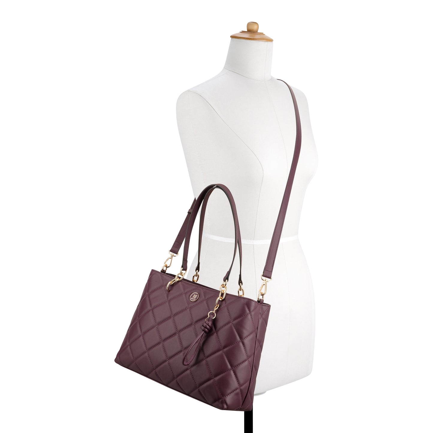 Cartera Carryall Haleema2 Vino