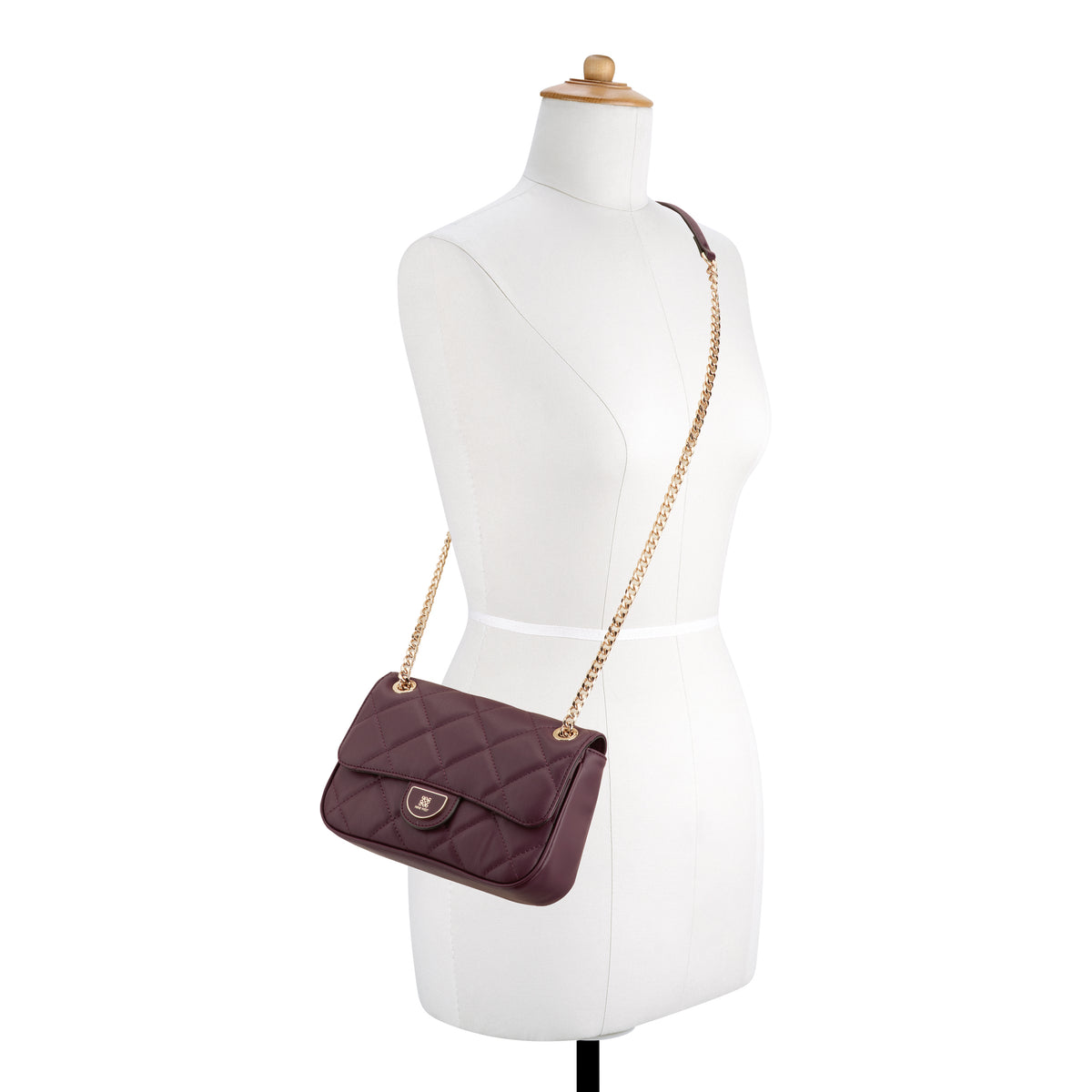 Cartera Crossbody Haleema Vino