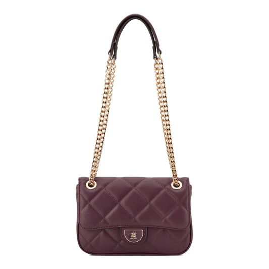 Cartera Crossbody Haleema Vino