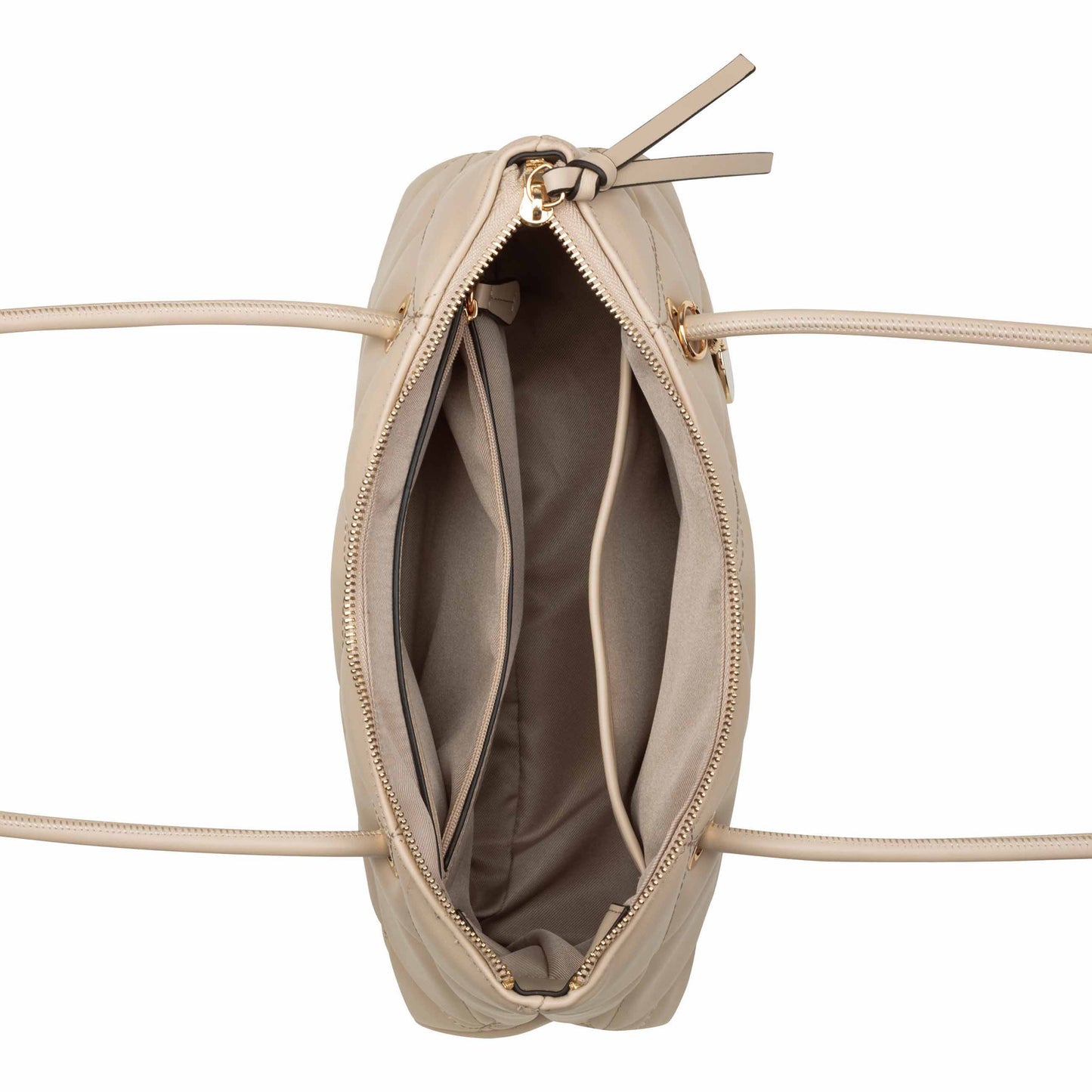 Cartera  Satchel Lilias Crema