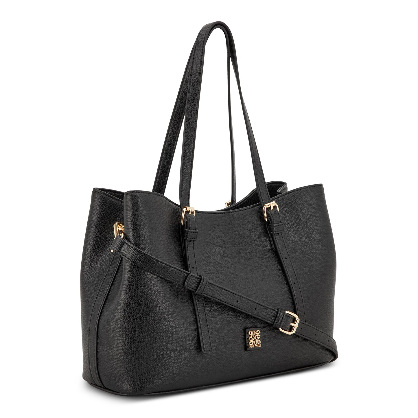 Cartera  Satchel Anders Negro Lisa