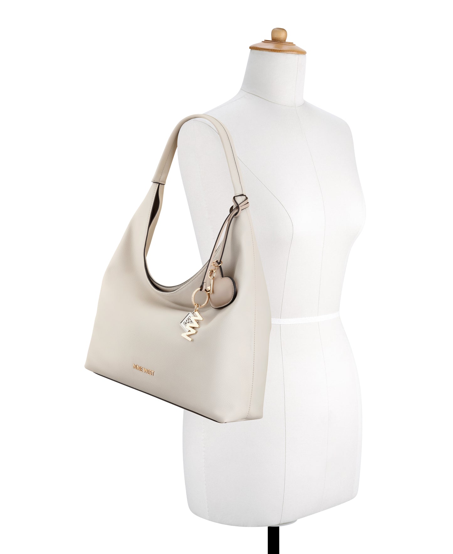 Cartera Nine West Keylee Hobo-Milk