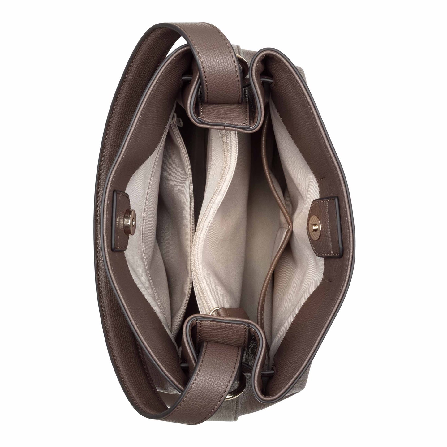 Cartera  Crossbody Harlee5 Chocolate