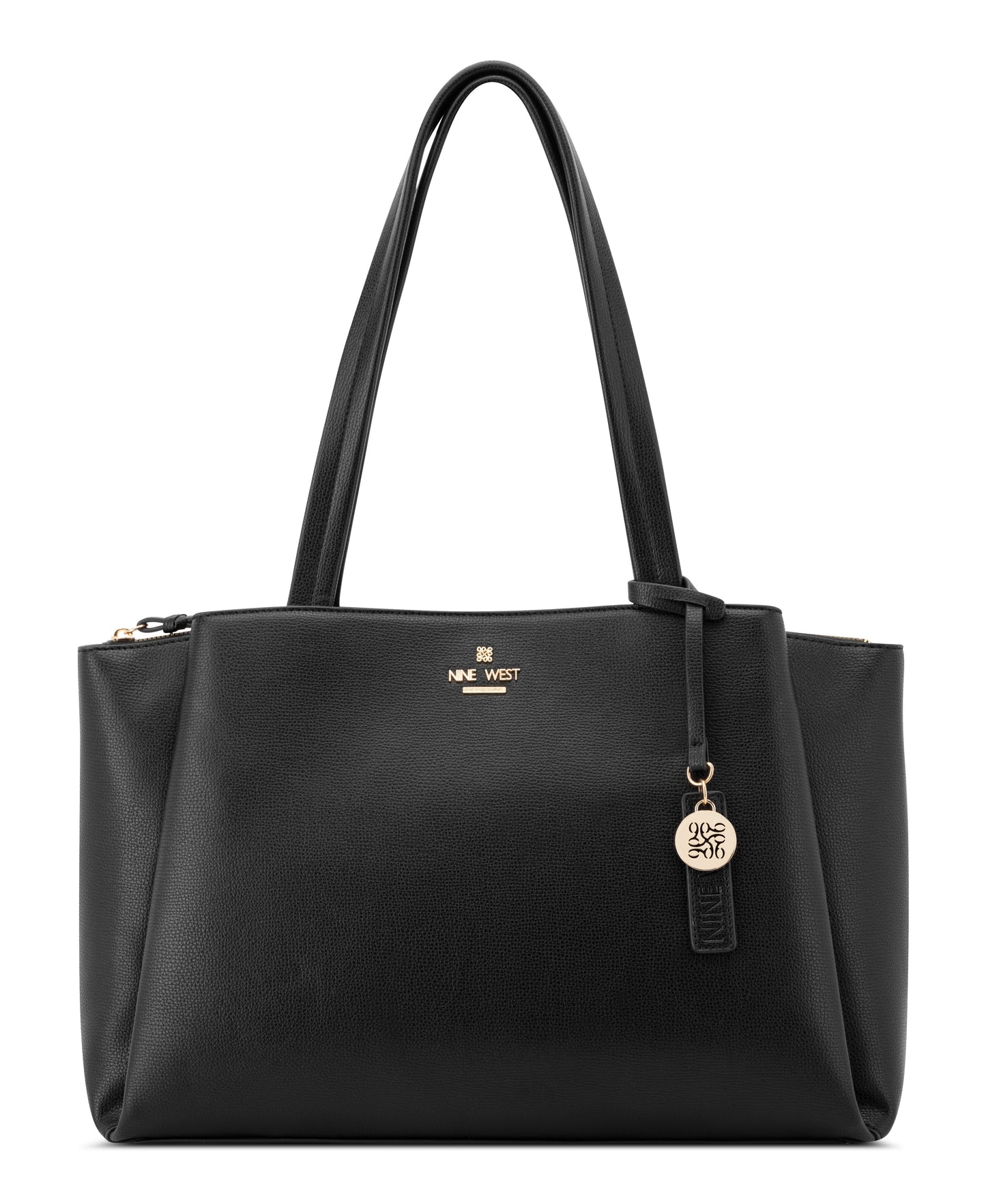 Cartera Nine West Luela Tech Tote-Black