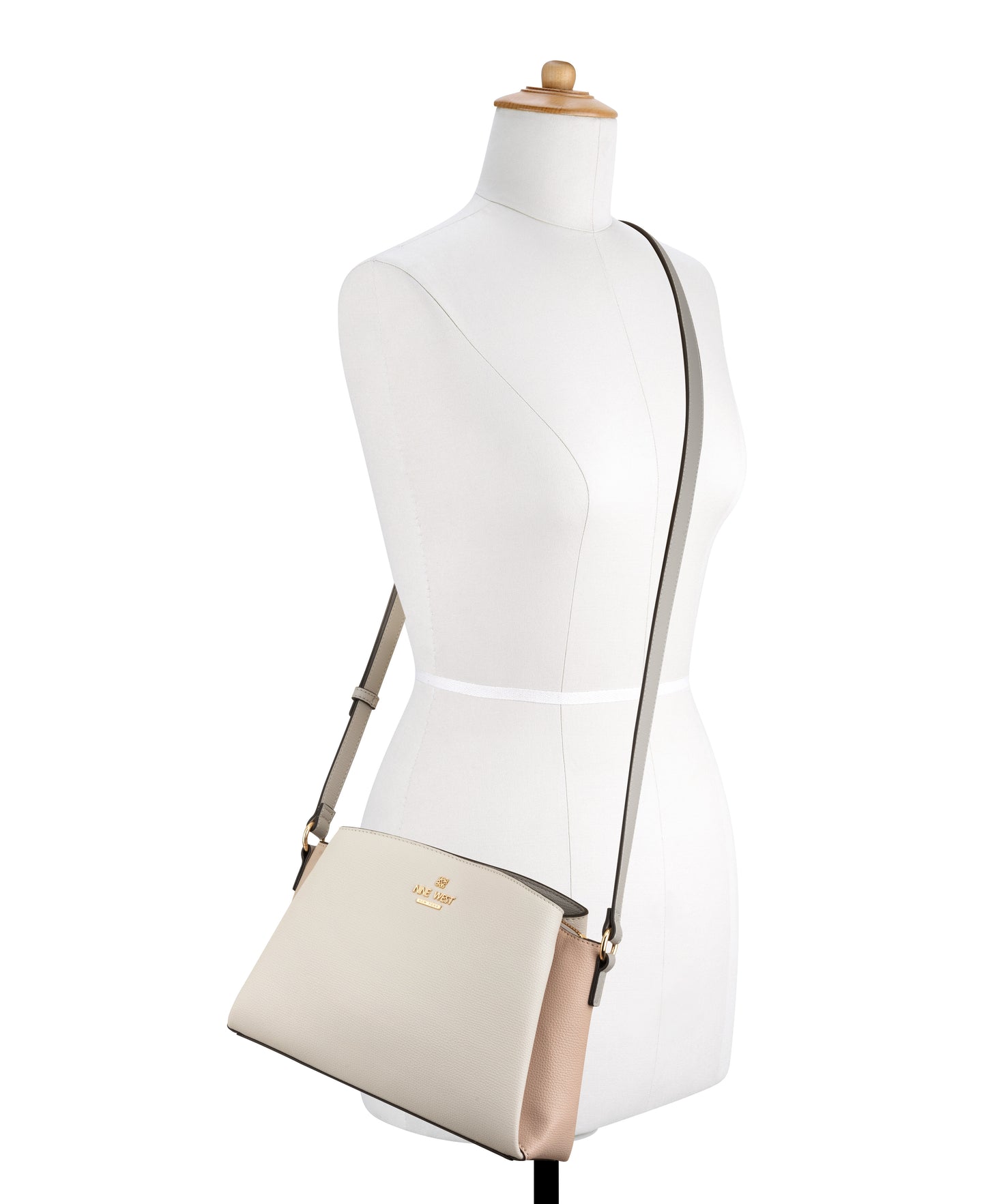 Cartera Nine West Luela Crossbody-Milk Multi